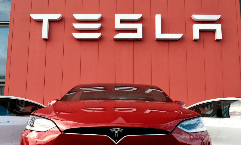 Most significant sales Tesla Stock in China 70,000 December
