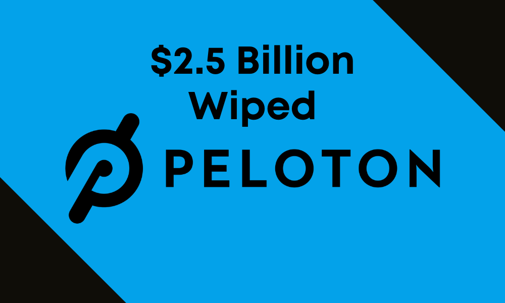 $2.5 Billion Wiped From Peloton's Market Value As Shares Tumble Below IPO Price